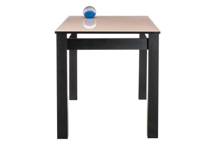 Стол стеклянный Раймунд бежевый / венге-5