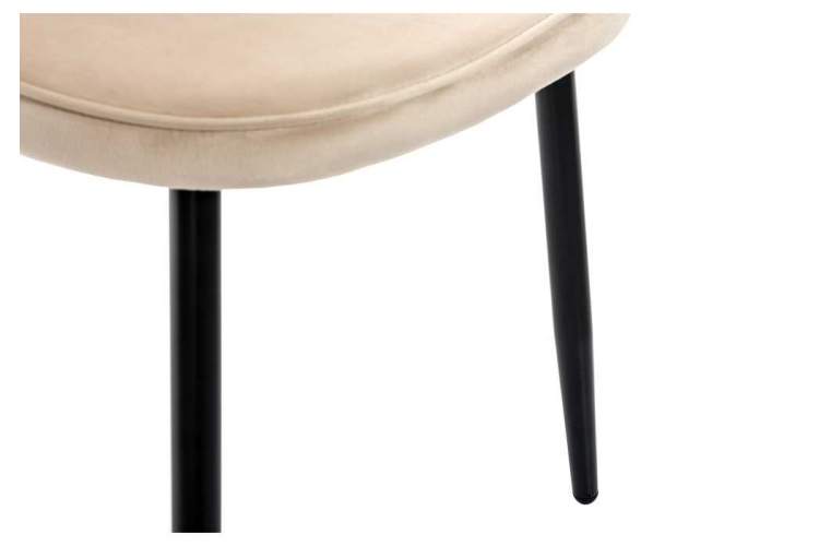 Стул на металлокаркасе Dodo бежевый-7