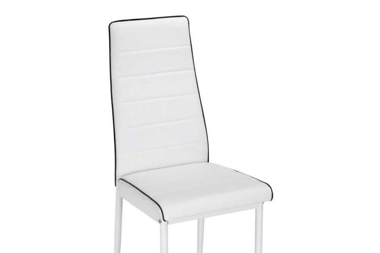 Стул на металлокаркасе на металлокаркасе DC2-001 white / black-4