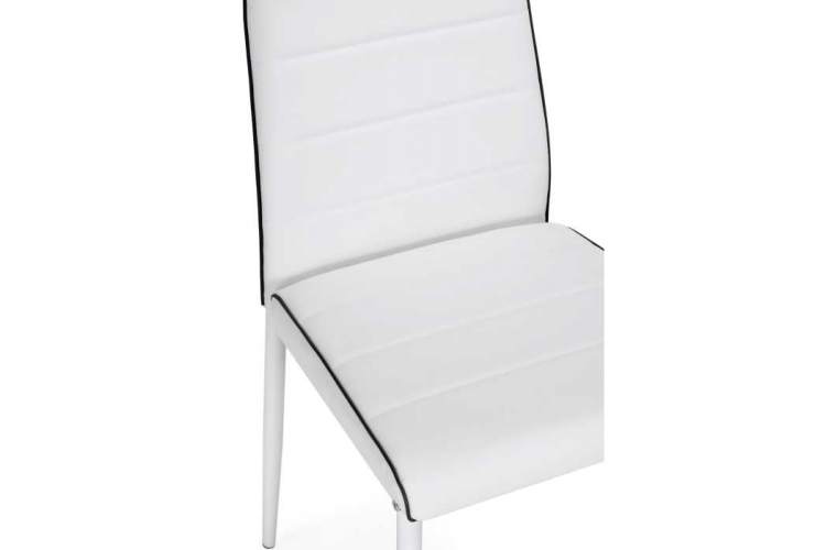 Стул на металлокаркасе на металлокаркасе DC2-001 white / black-5