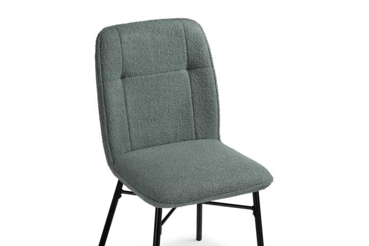 Стул на металлокаркасе Denis oliva / black-5