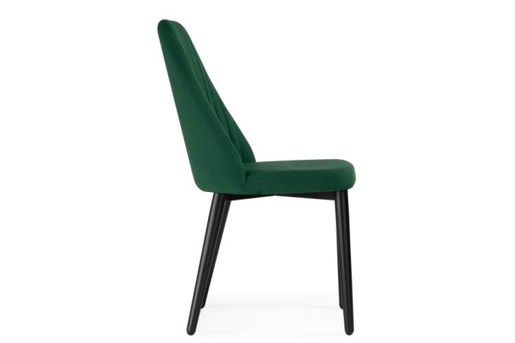 Стул на металлокаркасе Фена R зеленый / черный-3