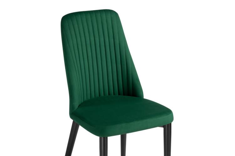 Стул на металлокаркасе Фена R зеленый / черный-5