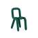 Стул на металлокаркасе Garden dark green