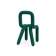 Стул на металлокаркасе Garden dark green