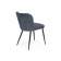 Стул на металлокаркасе Kilian dark gray / black
