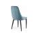Стул на металлокаркасе Kora light blue / black