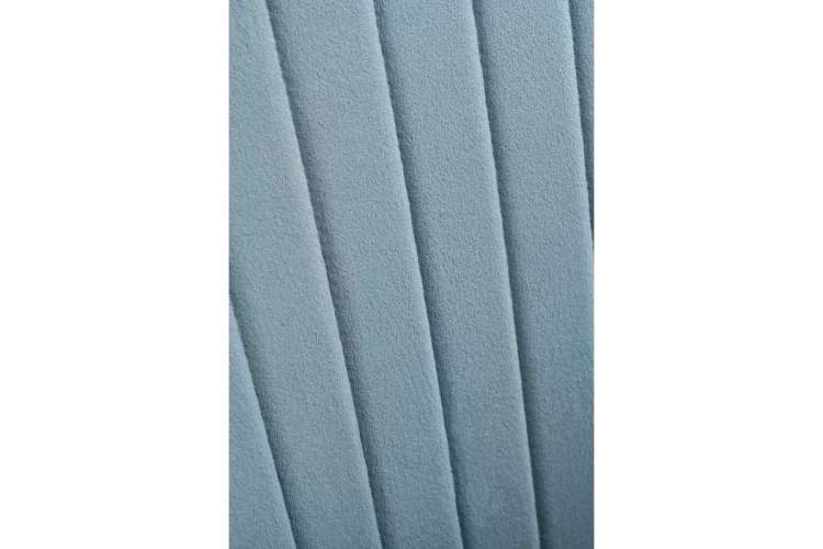 Стул на металлокаркасе Kora light blue / black-8