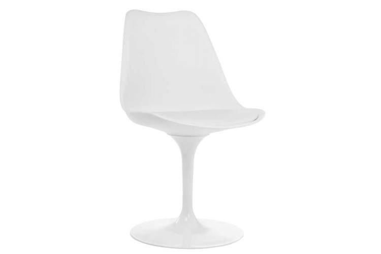 Стул на металлокаркасе Tulip white-1