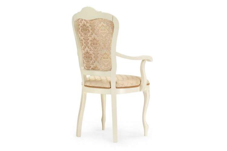 Стул деревянный Руджеро патина золото / бежевый-3