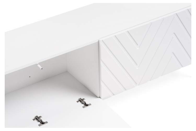 ТВ-тумба Мариана белый матовый-3