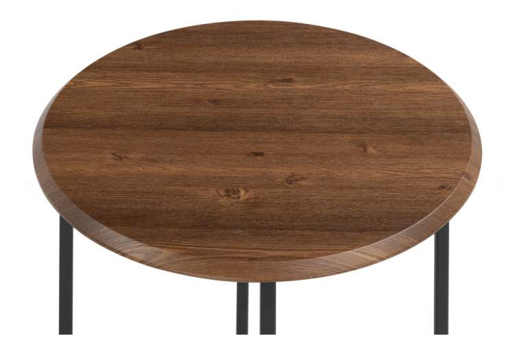 Журнальный стол Грейс орех кантри / черный-2