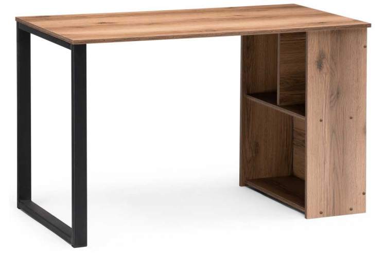 Офисная мебель Битти Лофт 116х60х75 дуб делано темный / черный матовый