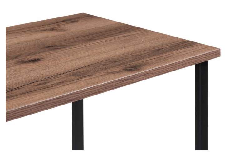 Обеденный стол Дилан Лофт 120х60х90 дуб делано темный-5