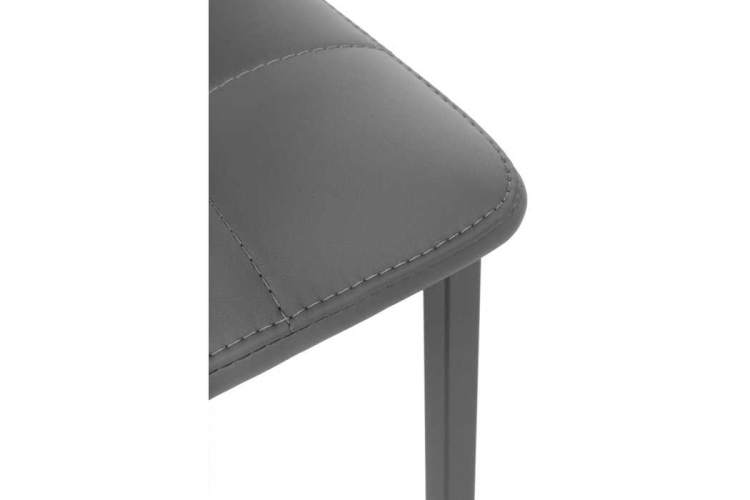 Стул на металлокаркасе Бекал темно-серый / графит-5