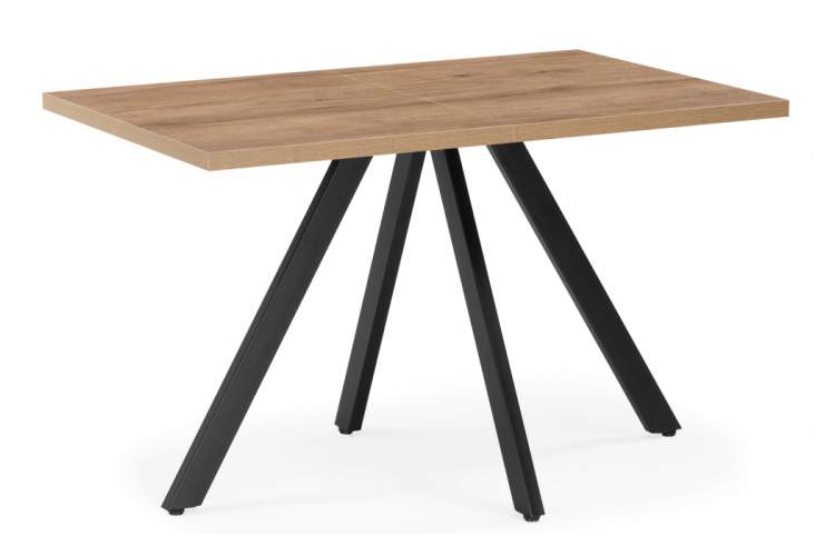 Стол деревянный Райн 32 116(160)x77 раздвижной дуб табачный / черный