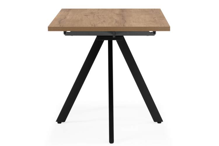 Стол деревянный Райн 32 116(160)x77 раздвижной дуб табачный / черный-6