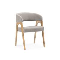 Стул деревянный Невада 1 ткань 231 / светлое дерево