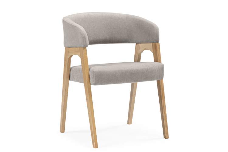 Стул деревянный Невада 1 ткань 231 / светлое дерево