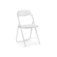 Стул на металлокаркасе Fold 1 складной white / white Стул на металлокаркасе Fold 1 складной white / white