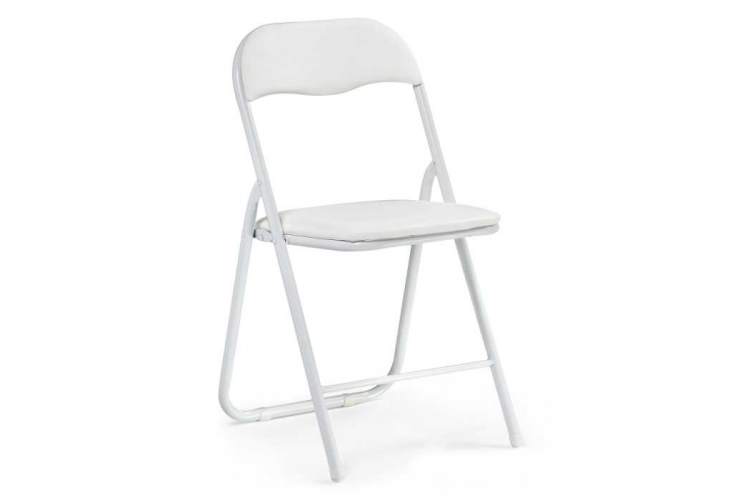 Стул на металлокаркасе Fold 1 складной white / white