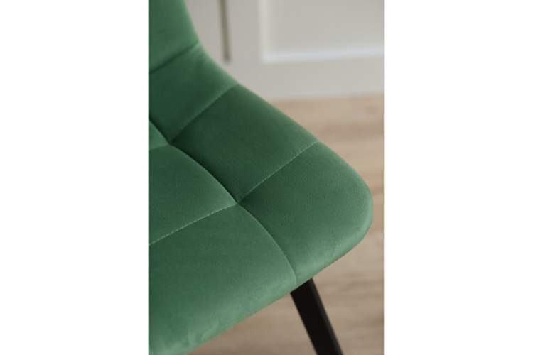 Стул на металлокаркасе Чилли фисташковый / черный-7