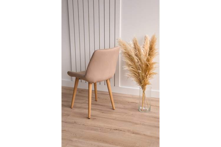 Стул деревянный Седа бежевый (zd 210) / светлое дерево np-8