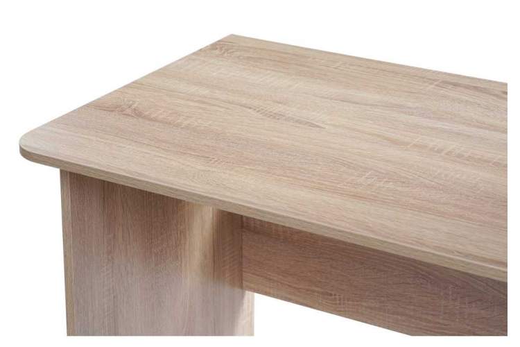 КСТ-14П правый дуб сонома / белый Компьютерный стол-6