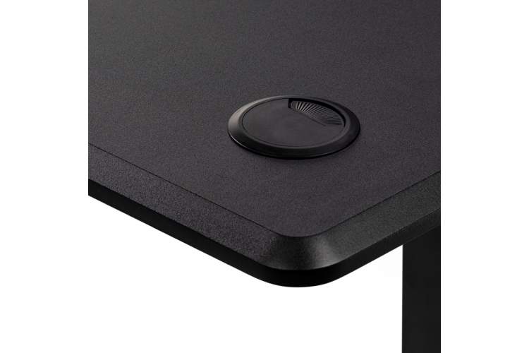 Компьютерный стол Маркос с механизмом подъема 120х75х75 черная шагрень / белый-10