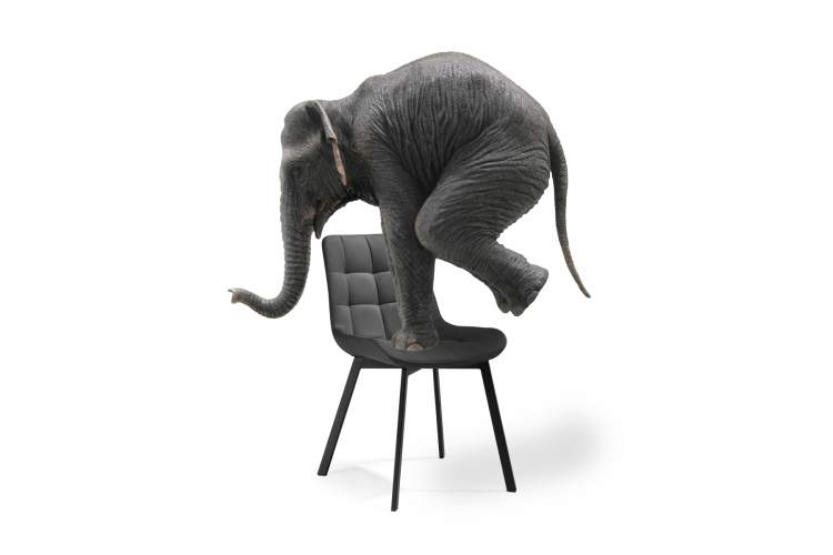 Стул на металлокаркасе Стронг 4 шт латте / черный-14