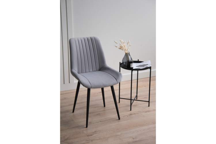 Стул на металлокаркасе Седа 360 светло-серый (zd 960) / черный np-1