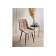 Стул на металлокаркасе Челси К бежевый (zd 210) / черный np