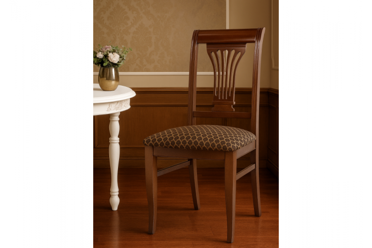 Стул деревянный Абель вишня-1