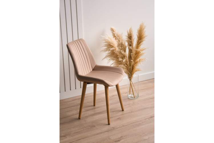 Стул деревянный Седа бежевый (zd 210) / светлое дерево np-2