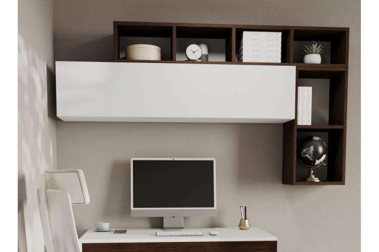 Шкаф Модена белый-1