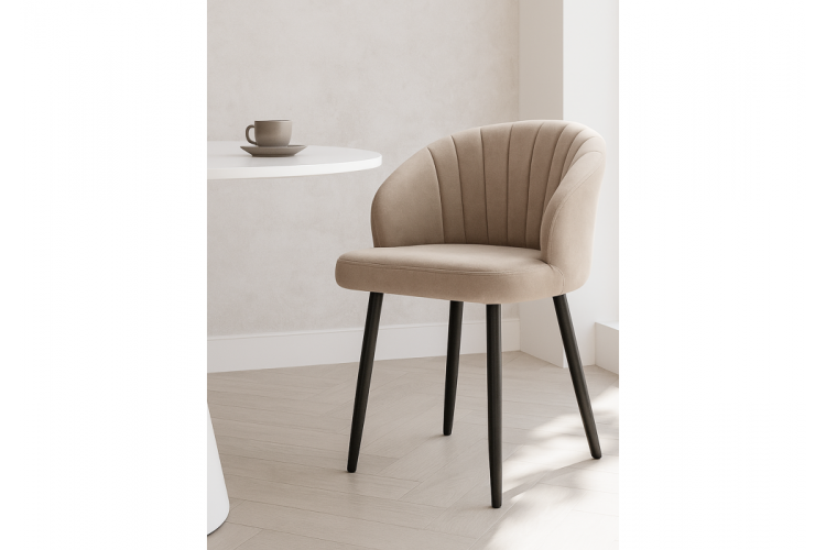 Стул на металлокаркасе Бэнбу marseille 13 / черный-1