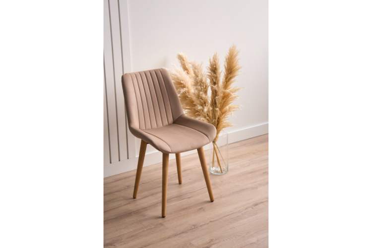 Стул деревянный Седа бежевый (zd 210) / светлое дерево np-1