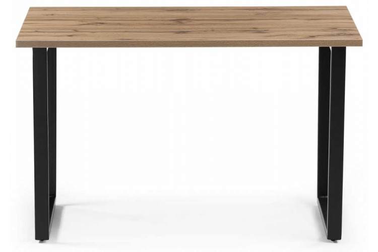 Лота Лофт 140 25 мм дуб вотан / матовый черный Стол деревянный-1