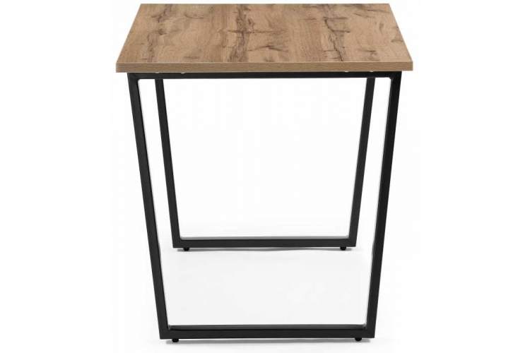 Лота Лофт 140 25 мм дуб вотан / матовый черный Стол деревянный-2