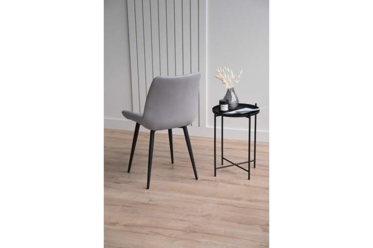 Стул на металлокаркасе Седа 360 светло-серый (zd 960) / черный np-9