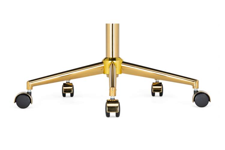 Офисное кресло Честер бежевый / золото-10