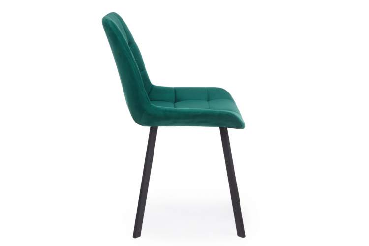 Стул на металлокаркасе Челси 360 П зеленый (zd 667) / черный np-4