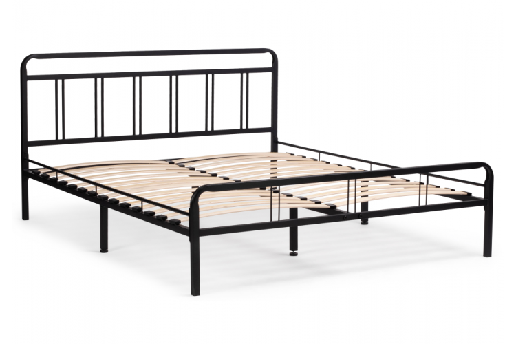 Кровать Рейк 120х200 черная-1