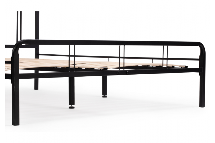 Кровать Рейк 120х200 черная-4