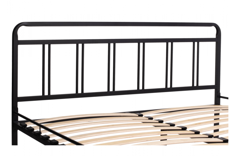 Кровать Рейк 120х200 черная-5