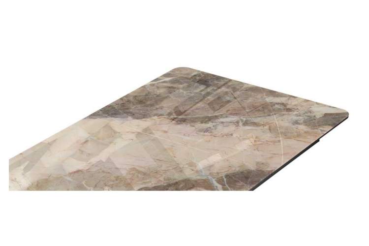 Стол стеклянный на тумбе Бугун 120х80х77 каталония / черный-5