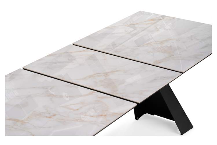 Керамический стол Стиг 180(230)х90х77 carla larkin / черный-6