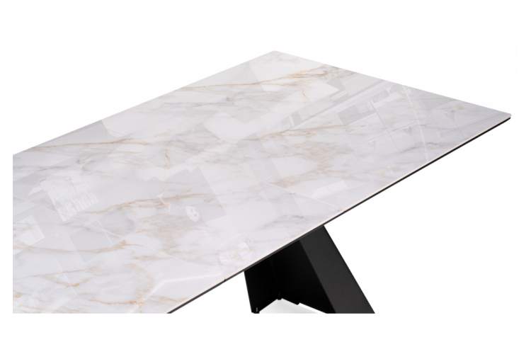 Керамический стол Стиг 180(230)х90х77 carla larkin / черный-7