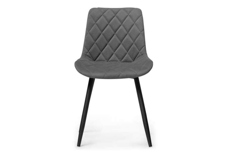 Баодин Б/К темно-серый / черный Стул на металлокаркасе-1