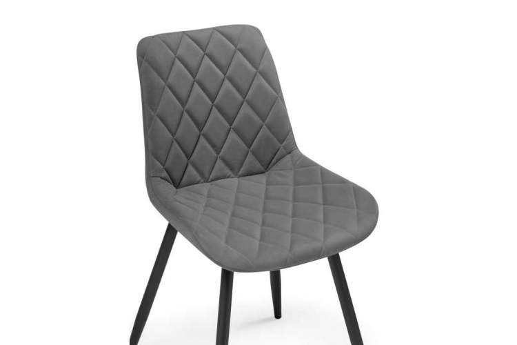 Баодин Б/К темно-серый / черный Стул на металлокаркасе-4